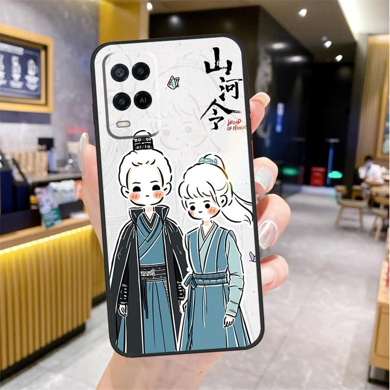 СЛОВО ЧЕСТИ Shan He Ling мультяшный Чехол Для Oppo A5 Pro A15 A17 A57 A77 A60 A80 A40 A18 A38 A58 A78 A98 A96 A76 A16 A94 A74 A54