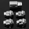 Cars Auto Parts Wheel Alloy Anti-theft Lock Degrees Nuts Bolts with Key Tapered 4Pcs 60 12x1.5mm