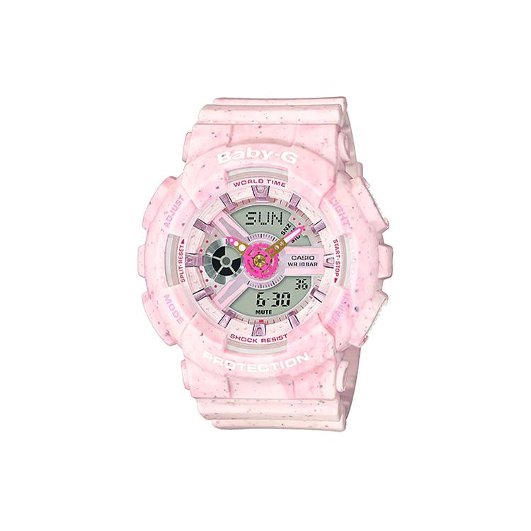 Casio Женские часы BABY-G Розовые BA-110PI-4APRD BA-110PI-4APRD