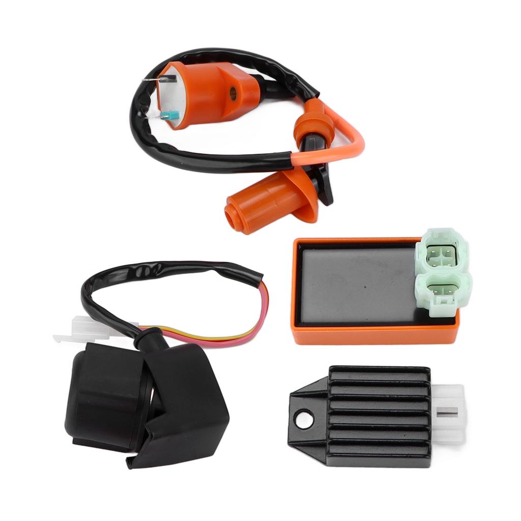 6-контактный модуль CDI, катушка зажигания, 4-контактный выпрямитель, стартовое реле, соленоид для 4-тактных 50cc 70cc 90cc 110cc 125cc квадроциклов