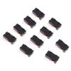 10Pcs Tact Switch KW11-3Z 5A 250V Microswitch 3PIN Limit Switch Buckle Roller Arc Lever Snap Action Push Micro Switches