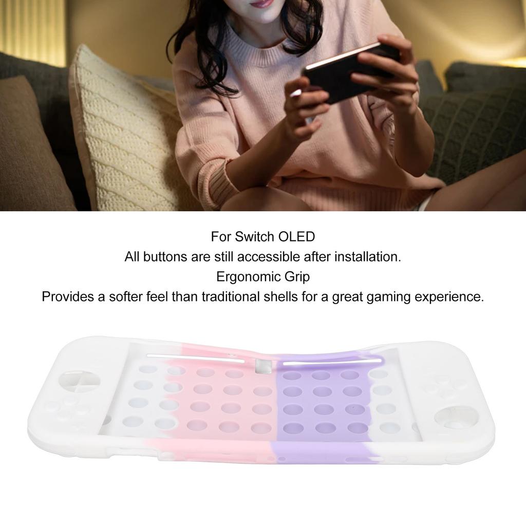 For Protective Case Scratch Resistant Game Console Silicone Protective Cover