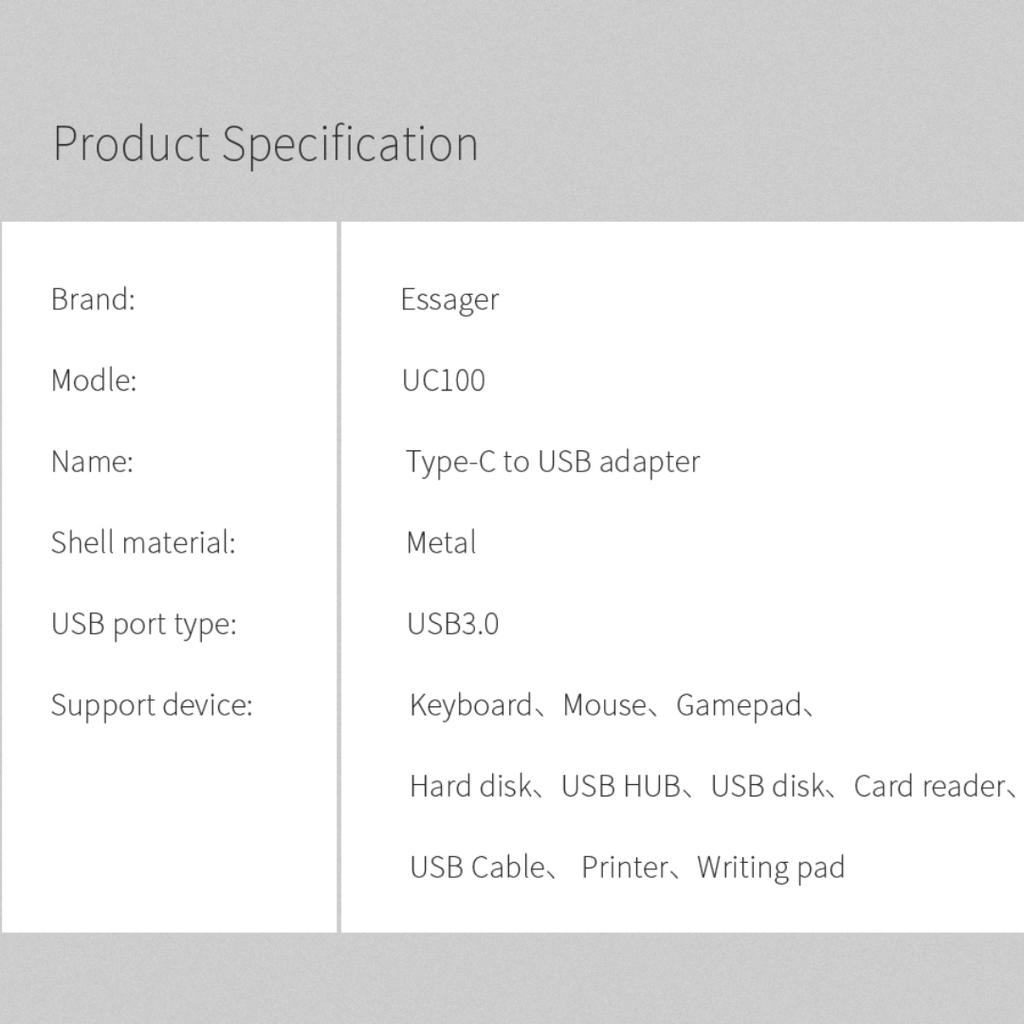 Essager OTG USB To Type C Adapter Micro USB Type-C Male To USB Female Converter For Macbook Samsung Xiaomi USB-C OTG Connector