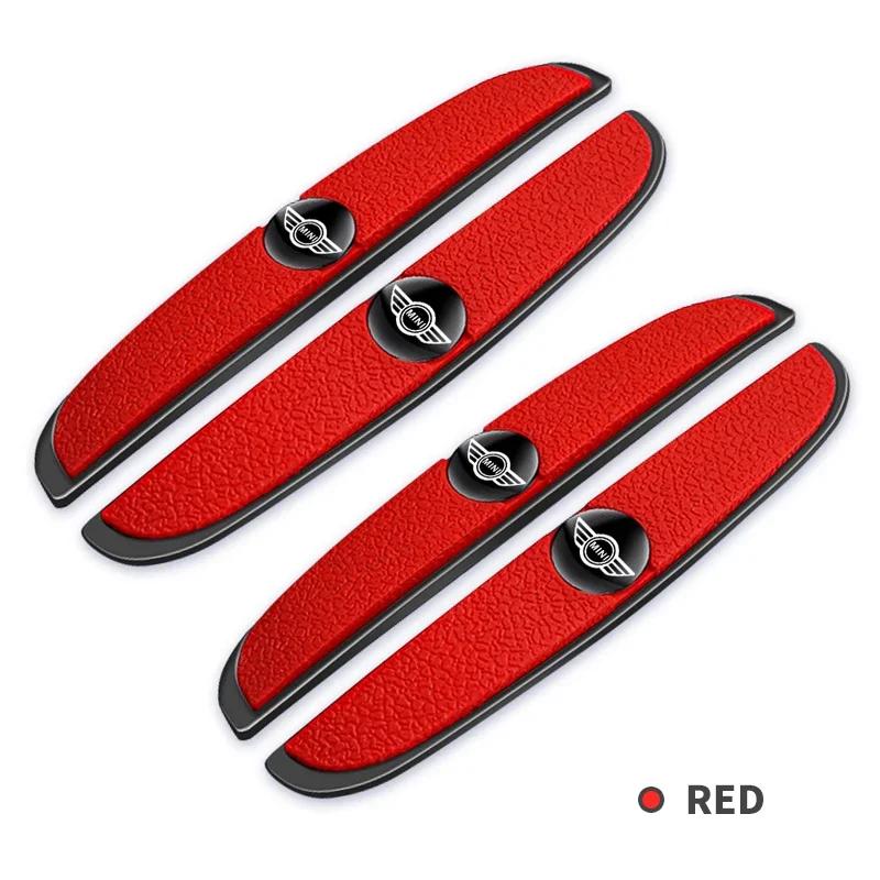 4PCS Car Door Edge Anti-collision Protector Bar Stickers for BMW MINI F55 F56 R60 R59 R58 WORKS One Cooper JCW R57 R56 R55 vhdsg88