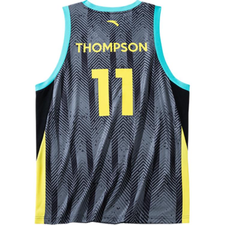 Men's Anta Basketball Collection Basketball Jersey Men's Basic Black