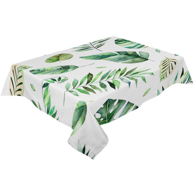 Банановые листья тропических растений водонепроницаемая скатерть свадебный декор дорожка для стола декор для кофе обеденный стол крышка