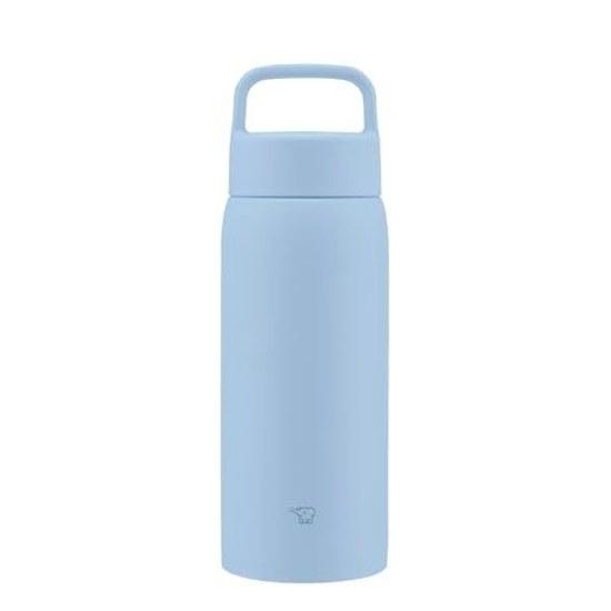 Zojirushi Water Bottle Stainless Steel Mug Large Capacity 800ml Recommended Sports Handle Screw Dishwasher Safe Seamless Lid Maintenance Points 2 Blue