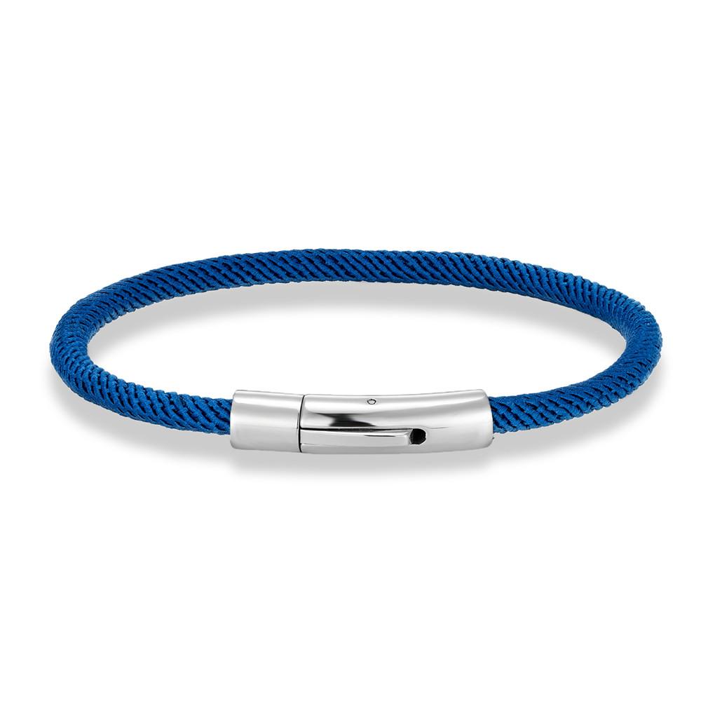 Trendy Men Minimalist Rope Bracelet Outdoor Camping Rescue Emergency Rope Bracelet For Women Stainless Steel Snap Clasp