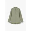Studio Tomboy Oversized Shirt With Back Button Detail  9105121101 