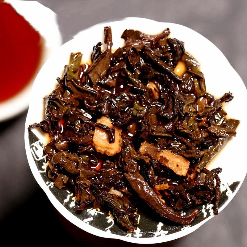 Китайский чай Синьхуэй "Чэнь Пи" с кожурой мандарина Шу пуэр Мини Туо Ча спелый чай пуэр 500г 2019 г.