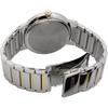 Citizen Quartz Men's Watch BI5124-50L Blue Silver Gold Stainless Steel 100m Water Resistant