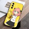 Cute Cute Anya   Phone Case For Samsung Galaxy A73,A72,A71,A70,A53,A52,A51,Soft Silicone Black Cover