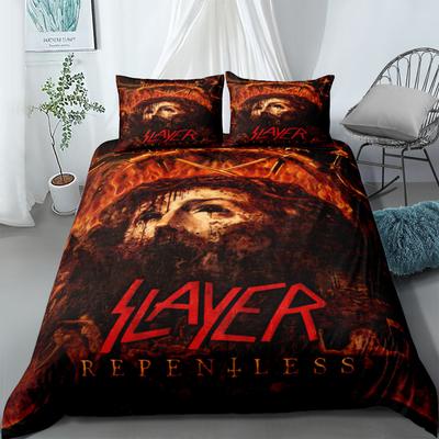 Комплект пододеяльника Repentless Album Двуспальный King Полный Queen Size Постельное белье