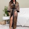Women's Loose Printed Sleepwear, Women's Long And Sexy Nightgown