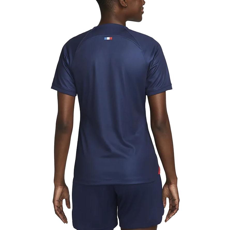 Nike Футболка Dri-FIT с буквенным принтом и круглым вырезом для женщин, цвет синий DX2735-411