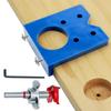 Скрытые петли, набор, легкий позиционер для точной установки мебельных петель, простой в использовании деревообрабатывающий инструмент