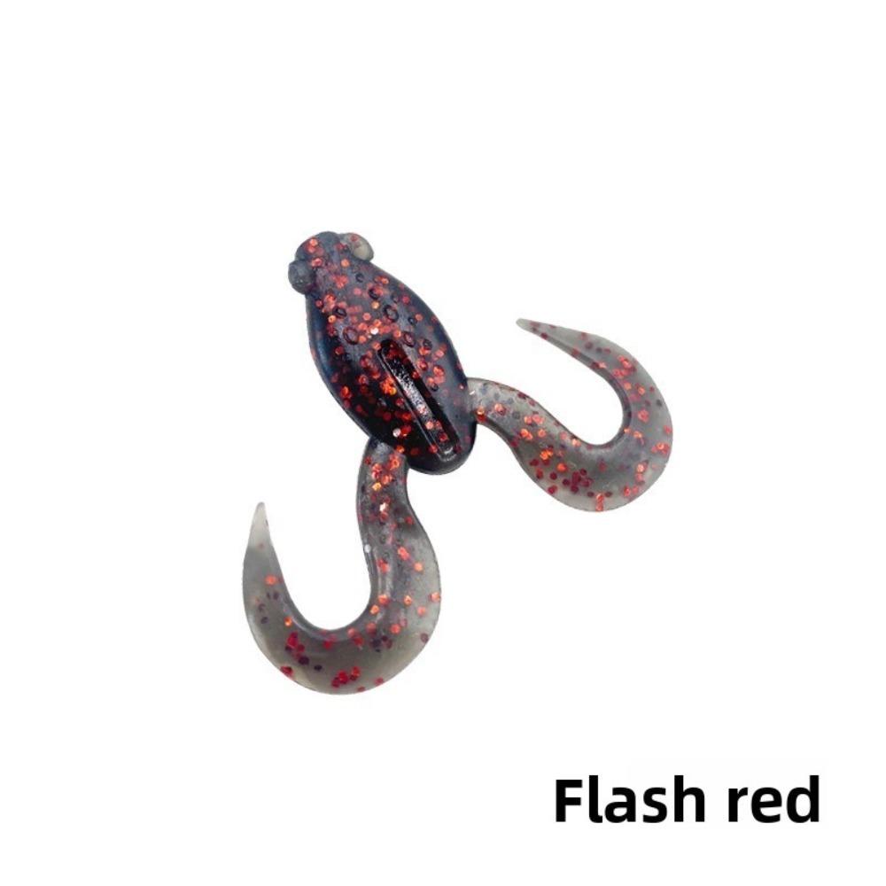 4pcs/Bag 10cm Length TPE Fishing Bait Floating Design Bionic Fake Bait  Bass Fishing