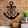 1pc Anchor Wall Decor: Metal Art for Stylish Homes Charming Anchor Metal Decor Halloween Everyday Delight Functional Anchor