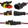 4 Pcs Superseal 2 Pin Waterproof Connector