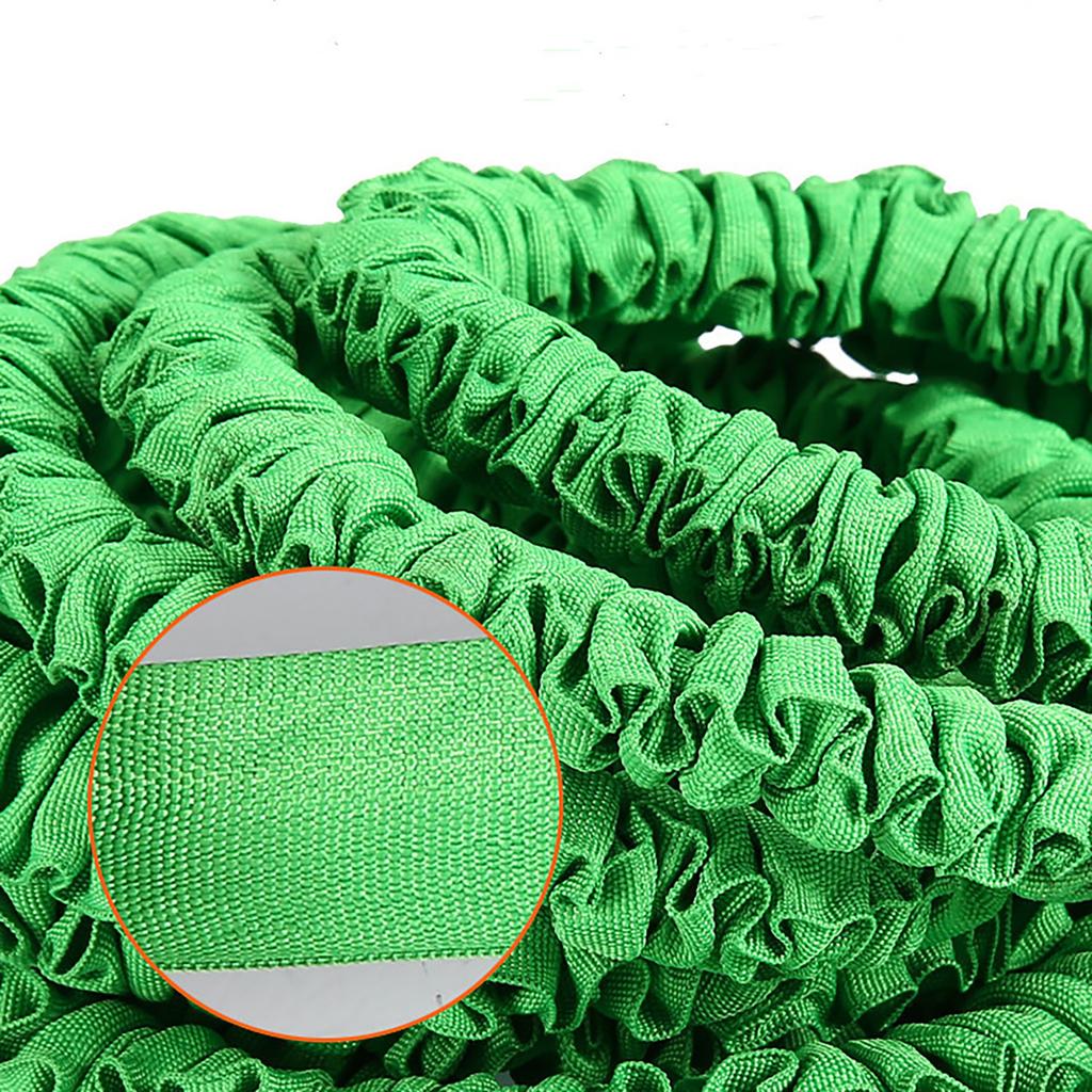 Водяной шланг Расширяемый садовый шланг — гибкий легкий водяной шланг с насадкой длиной 50 футов