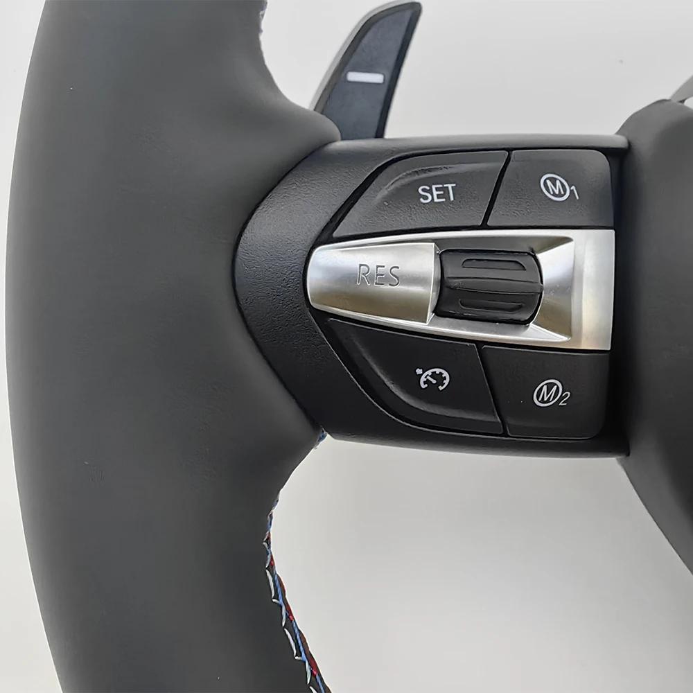 The new M-series steering wheel is suitable for BMW F01 F10 F11 F20 F21 F30 F31 F34 F32 F33 F36 F22 F23 F48 M3 M5 steering wheel automotive parts