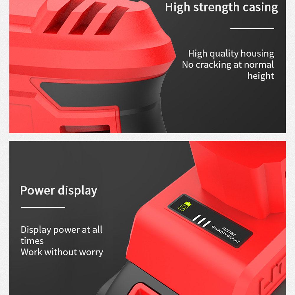 NAWIN 300N/M Аккумуляторный перфоратор Бесщеточный медный двигатель Перезаряжаемый ручной электрический инструмент Перфоратор Ударная дрель