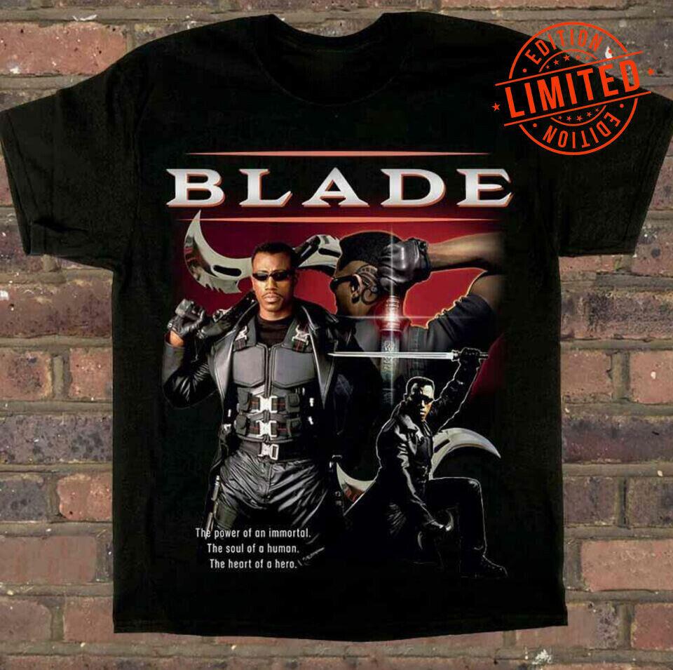 Футболка Blade Черная Футболка из фильма Runner Мужской размер Классическая футболка BLADE Унисекс Футболка