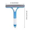 3 in 1 Window Cleaning Squeegee Multi Function Glass Mirror Wiper with Spray Bottle Microfiber Scrub Household Car Cleaner Tools