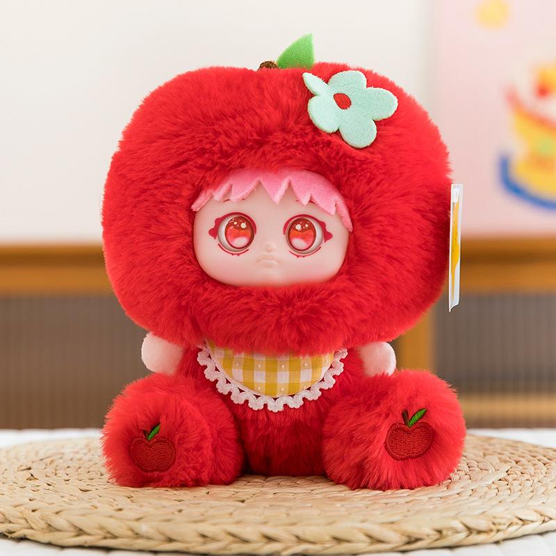 MM ириска красочные фрукты плюшевая серия сюрприз трендовая игра подарок милый детский кулон кукла