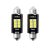 2pcs 12V C5W 31mm 36mm 39mm 41mm 3030 6 SMD Car Festoon Lights Auto Interior Dome Lamp Reading Bulb White