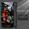 Тормозной Суппорт Гоночный Диск Черный Чехол для Телефона Для Samsung Galaxy S26 Ultra S25 Edge S24 FE S23 Plus S22 S21 S20 S22 S25 24 5G Стеклянная Крышка