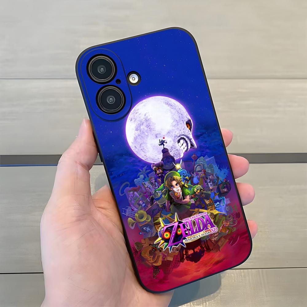 Чехол для телефона Game-L-Legends-Of-Z-Zeldas Для iPhone 17 Pro Max 15 16 Pro 14 Plus 13 11 12 Xr X Xs 7 8 SE Plus Задняя крышка