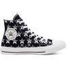 Converse Chuck Taylor All Star Comfortable High-Top Canvas Shoes Unisex Sneakers Black White 168808C