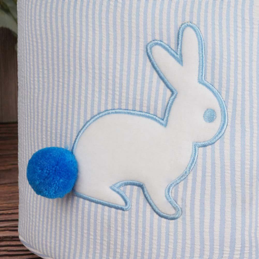 Easter Storage Bag Милый Ведерко-Кролик С Длинными Ушами и Хвостом Ручное Мягкая Ткань Держатель для Конфет Для Праздничных Вечеринок Пикников Декор