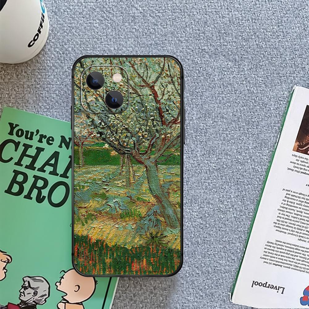 Чехол для телефона с пейзажной живописью Ван Гога, чехол для Iphone Xiaomi Mi Samsung Galaxy Redmi Note AS 11 12 13 14 15 22 23 24 5G Pro Plus Max Fe Ultra