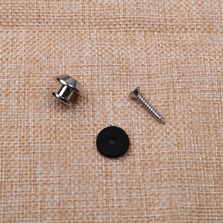 Кнопка для гитарного ремня, противоскользящий штифт для акустических и электрогитар