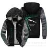 Hot Sale Men's European Size Hooded Sweater Jacket HUMMER Road Locomotive Motorcycle Fleece Hooded Sweater