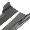 Car Rear Bumper Diffuser Side Splitters For Mercedes Benz C Class W205 C180 C200 C260 C43 AMG 2015-2021 Body Kits Tuning
