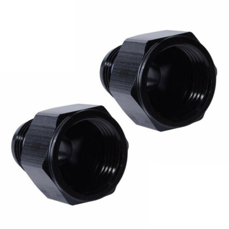2 шт., прецизионный адаптер для шланга из алюминиевого сплава An8 An10 к An6 An8, комплект адаптеров для масляного шланга