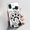 Casing For Nokia C21 Plus Case Nokia C31 Phone Case Back Cover Silicone Soft Black TPU Aesthetic Cute Cat Astronaut Bumper Shell