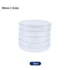 5-10pcs Plastic Petri Dishes 35-90mm Cell Culture Dish High Temp Resistant with 10 Plastic Transfer Pipettes 3ml