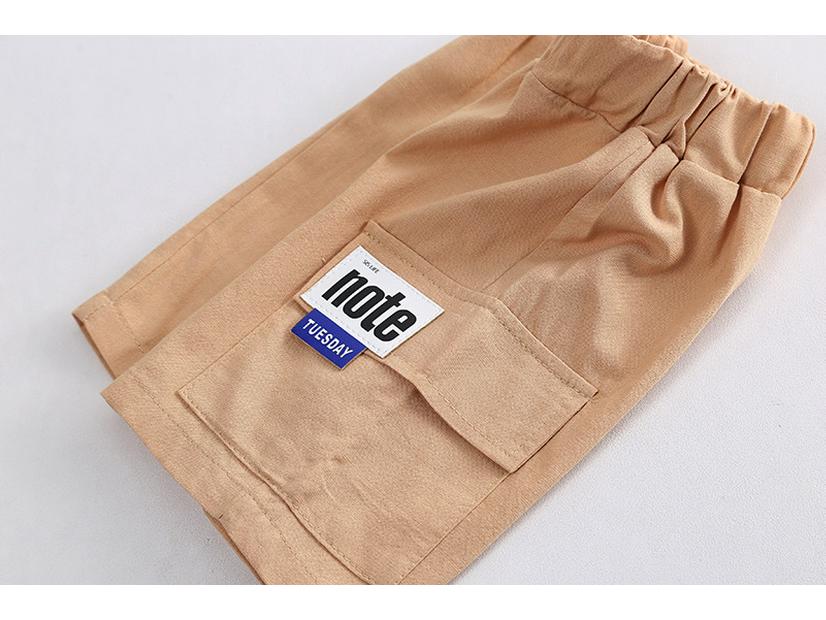 Boys' 2023 Summer Polo Two-Piece Suit – Stylish Short-Sleeved Sportswear