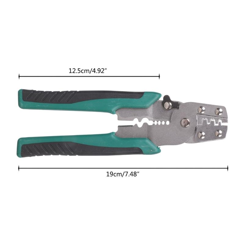 Электрические разъемы U-образные O-образные кабельные наконечники 0,5-4 мм наконечники кабельные клеммы наконечники проводов с набором обжимных клещей