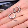 Маленькие серьги-кольца для девочек, крошечное кольцо для пирсинга хряща, кольцо-гвоздик, раковина, мочка уха, козелок, круг, женские кольца