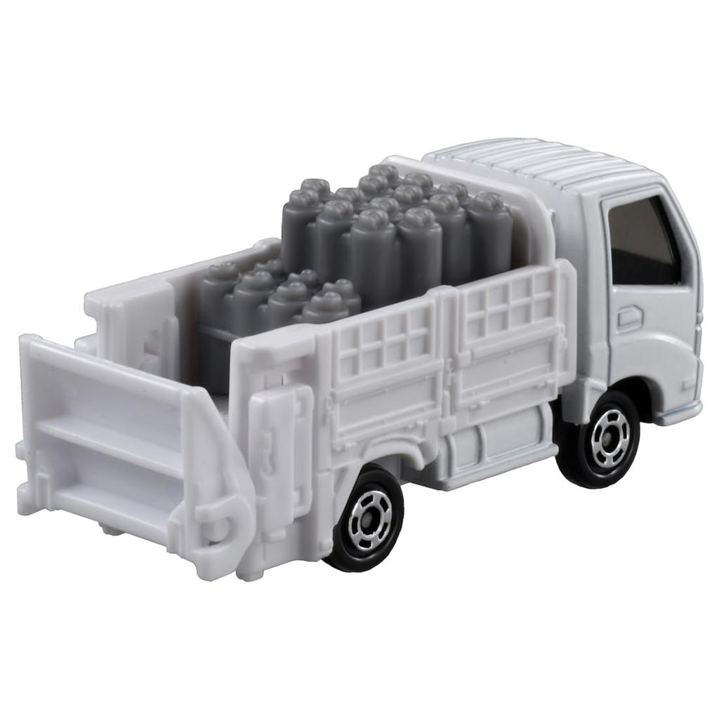 TAKARA TOMY Tomica No. 80 Propane Gas Delivery Truck Miniature Car Toy for Ages 3 and Up