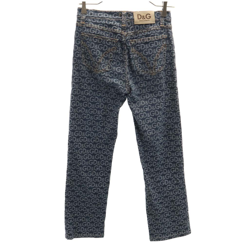D&G Сделано в Италии Комбинезон ручка Джинсы деним W27 Темно-синий Джинсы стрейч Женские Б/у