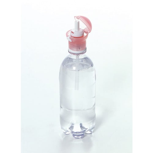 Skater Plastic Bottle Straw Cap 350ml 500ml with Mobile Case Blue X White PSHC5S-A