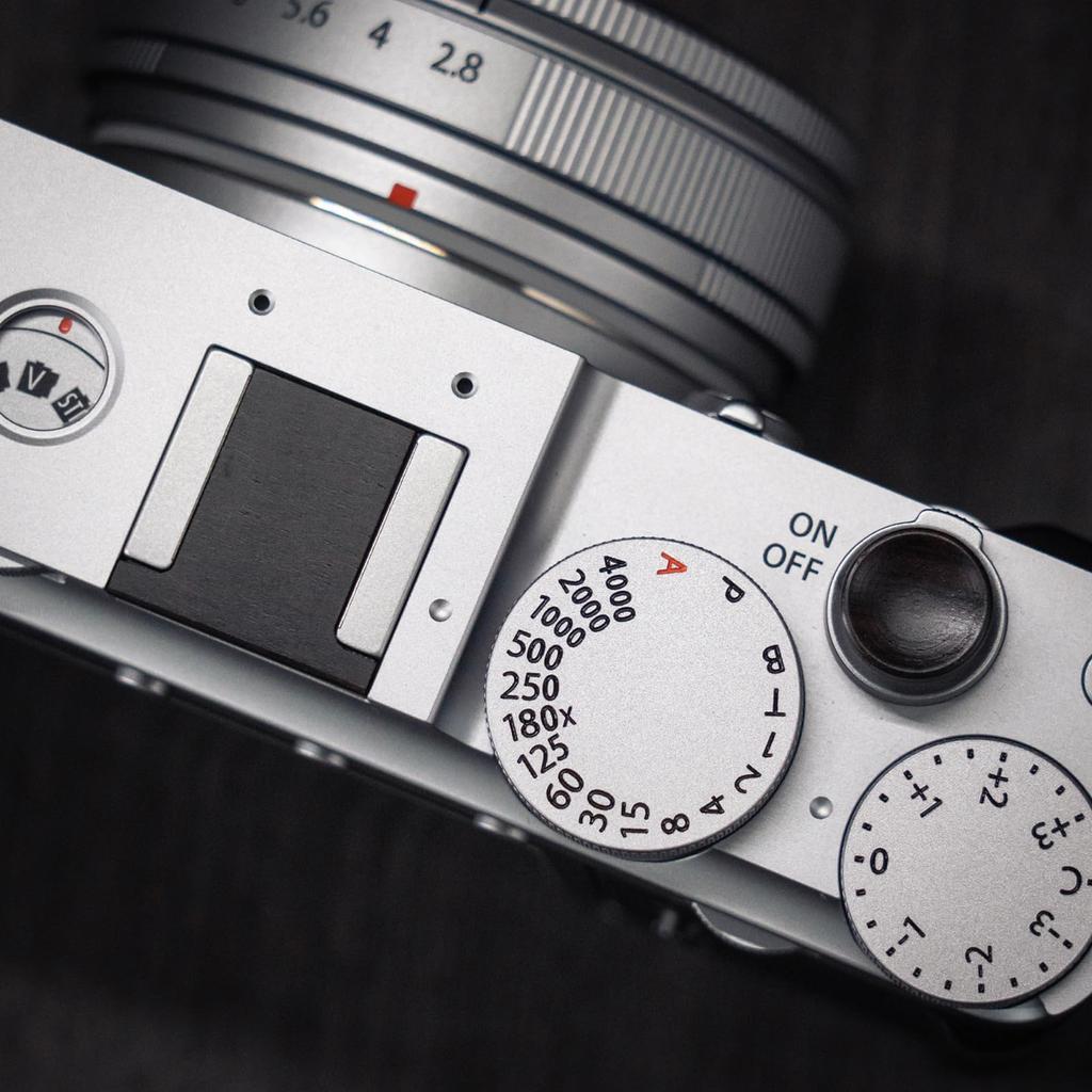 Iborrys Крышка горячего башмака Крышка кнопки спуска затвора Совместима с FUJIFILM и более чем 20 другими камерами Изготовлена из высококачественного дерева Ретро Ручная работа с горячим башмаком