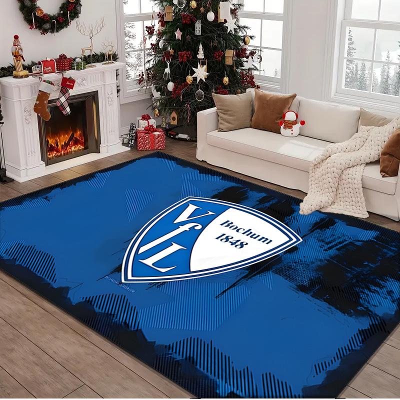 1PC rug Bochum Crest Carpet, Chair Rug,Area Rug for Office Bedroom living rooms bedroom, Doormat decor Christmas fan gifts