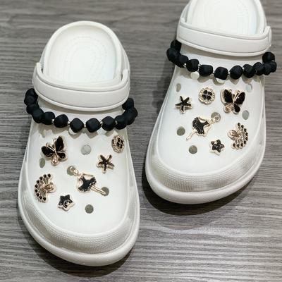 Очаровательная обувь, булавки «сделай сам», модные украшения для балерины для девочек, пряжка для обуви с отверстиями, набор подвесок, аксессуары для детей, подарок для мальчиков и девочек